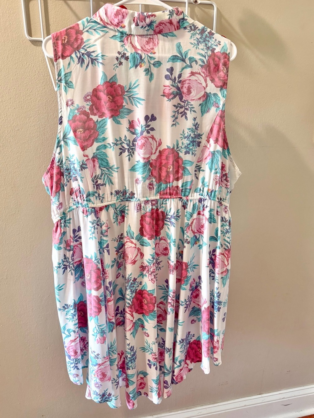 🌟HOST PICK!🌟 BNWT 🌸 TORRID Babydoll Poplin Button-Front High-Low Shirt - Picture 5 of 10